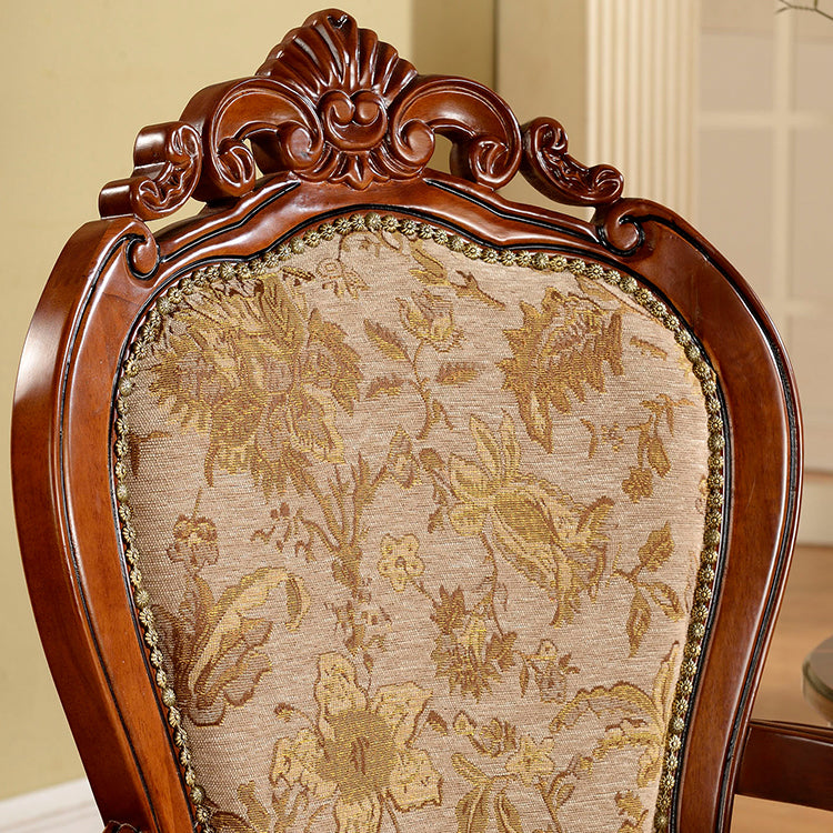 Chaise de salle à manger de style victorien en bois