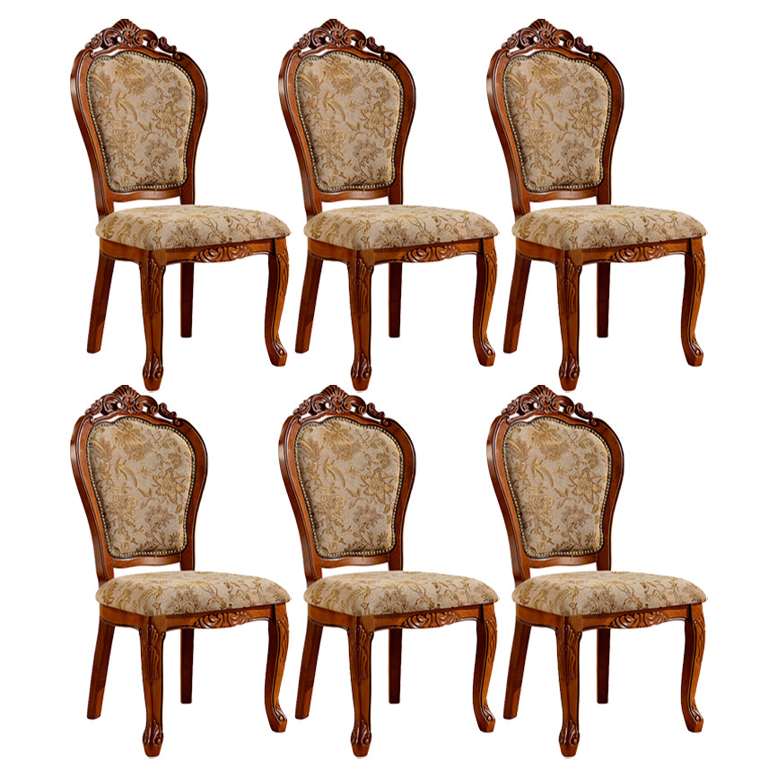Chaise de salle à manger de style victorien en bois