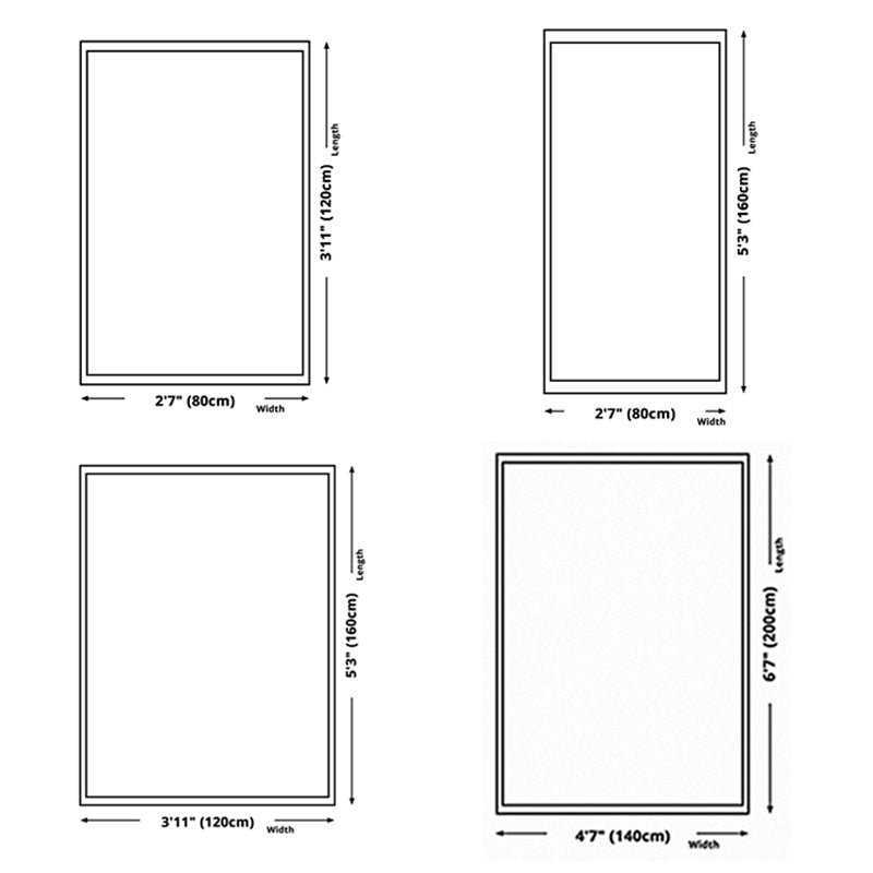 Pink Nordic Teppich Polyester Farbblock Teppichwaschmaschine für die Heimdekoration
