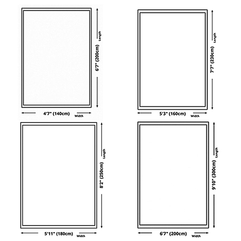 Tapis moderne Beige en Polyester, bloc de couleur, avec support antidérapant, pour la décoration de la maison