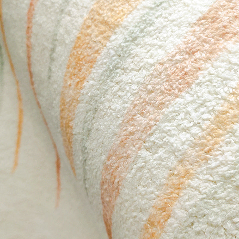 Light Pink Casual Rug Polyester Color Block Rug Washable Indoor Rug for Living Room