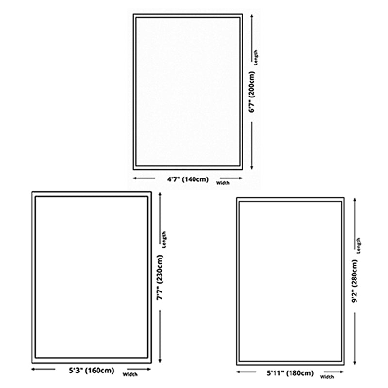 Funky Green Tone Abstract Print Carpet Leisure Rug Polyester Non-Slip Carpet for Home Decor