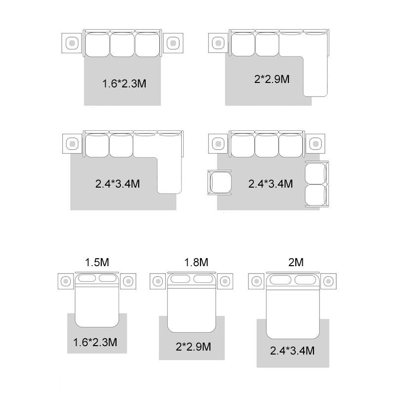 Grey Modern Area Carpet Tie-Dye Pattern Polyester Area Rug Easy Care Washable Rug for Home Decor