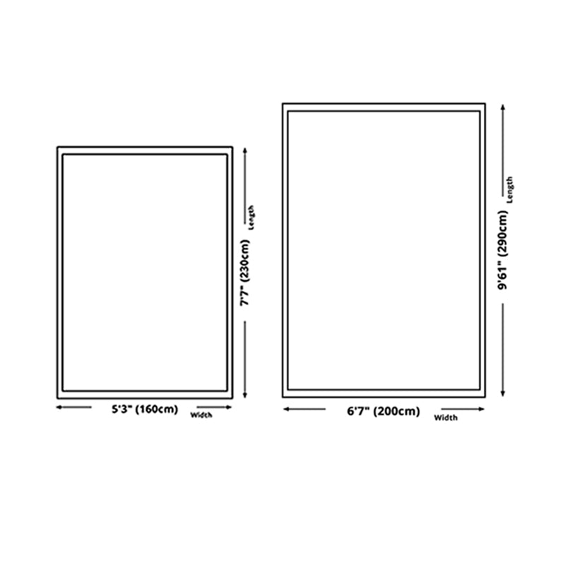 Dark Green Modern Carpet Polyester Christmas Tree Carpet Washable Carpet for Home Decor