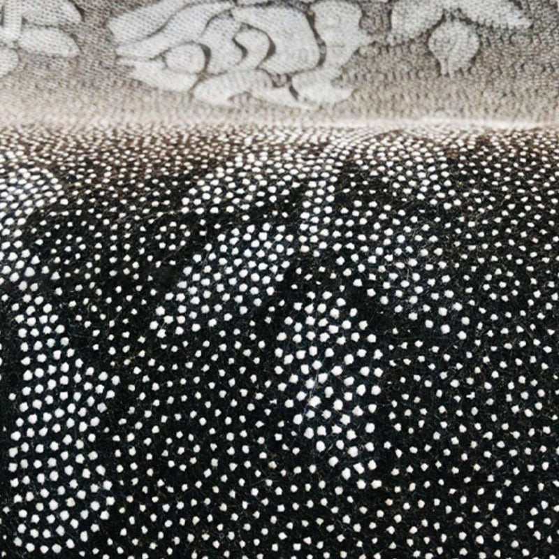 Dark Green Modern Carpet Polyester Christmas Tree Carpet Washable Carpet for Home Decor