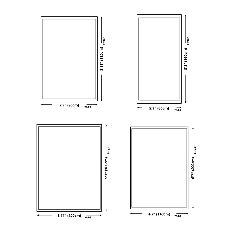 Contemporary Indoor Rug Luxury Polyester Carpet Stain Resistant Area Rug for Living Room