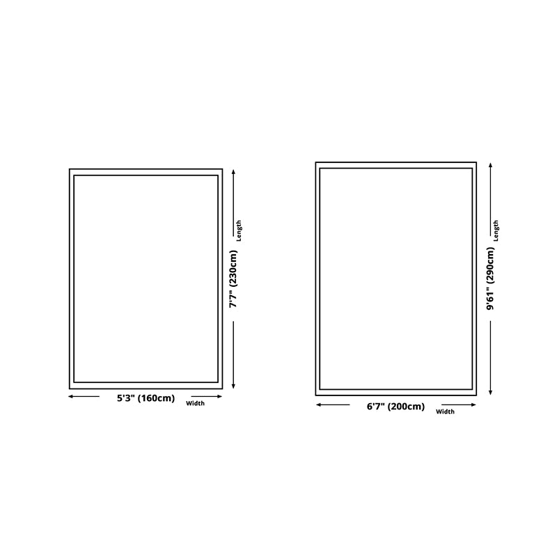 Grey Modern Area Rug Geometric Print Polyester Area Carpet Stain Resistant Rug for Home Decor