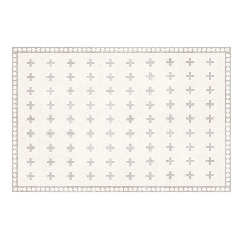 Stylish Modern Area Rug Geometric Pattern Polyester Area Carpet Easy Care Rug for Home Decor