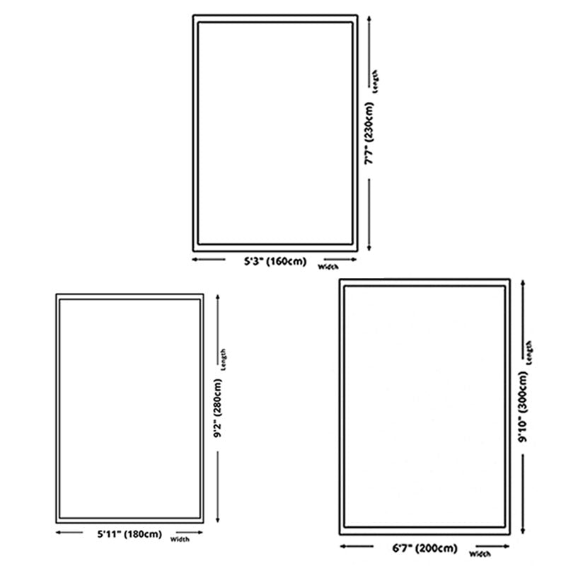 Dark Grey Striped Carpet Polyester Simplicity Carpet Washable Carpet for Home Decoration