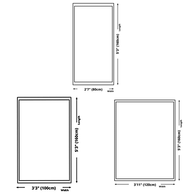 Blue Living Room Area Carpet Modern Geometric Pattern Area Rug Stain Resistant Easy Care Rug