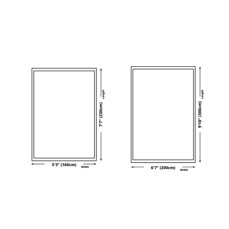 Artistic Indoor Carpet Trendy Washable Area Rug Polyster Carpet with Non-Slip Backing