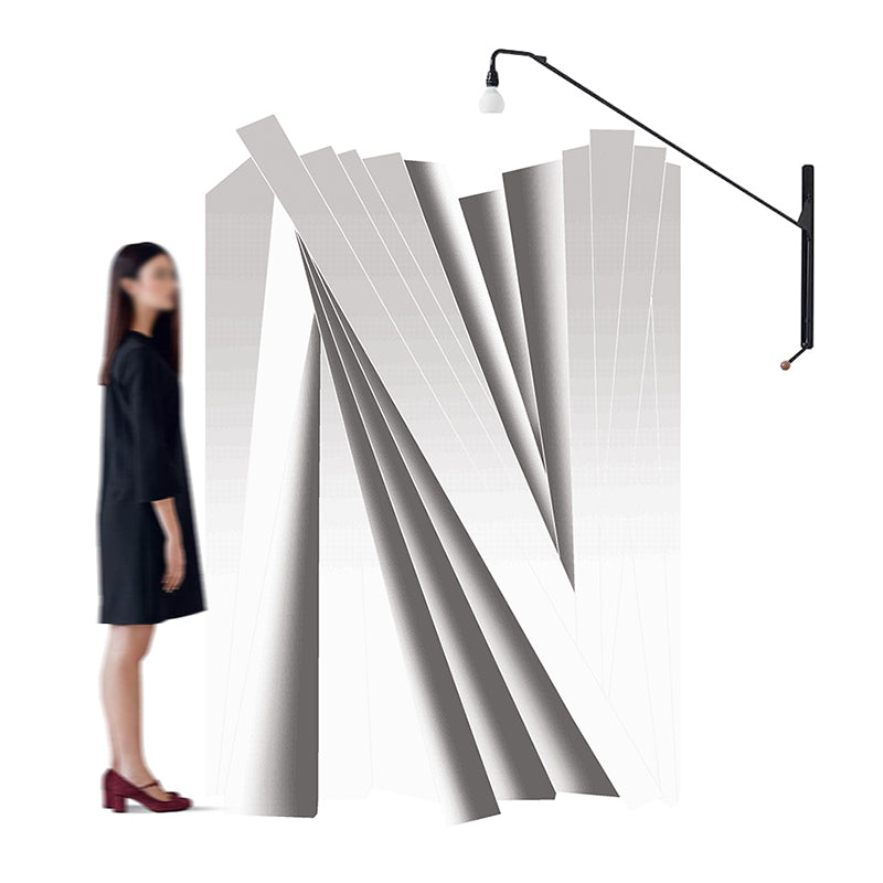 Stylish Modern Area Rug White Polyester Area Carpet Easy Care Washable Rug for Home Decor