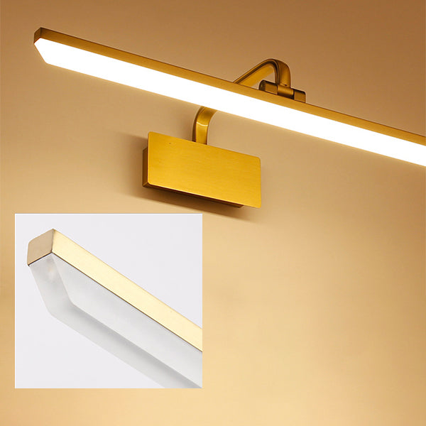 Minimalismo posmoderno Luz de tocador de pared para baño