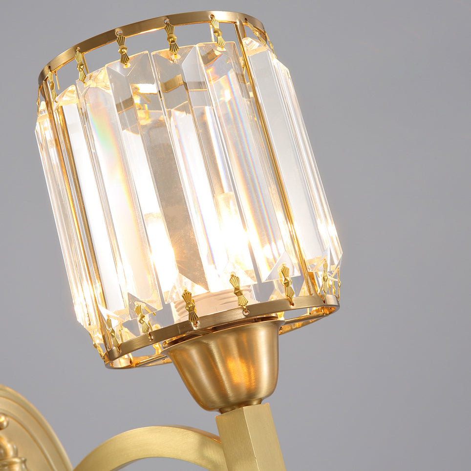 Lampada a parete in metallo con criminalità tamburo Postmodern a parete montata