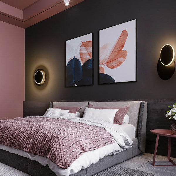 Lumo a monte a parete ruotabile a LED Light Nordic Simple Style Sconce Light per letto per camera da letto
