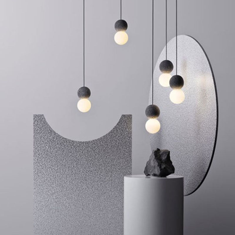 Einlichtzementrahmen Anhänger Licht moderne Anhängerbeleuchtung für Schlafzimmer