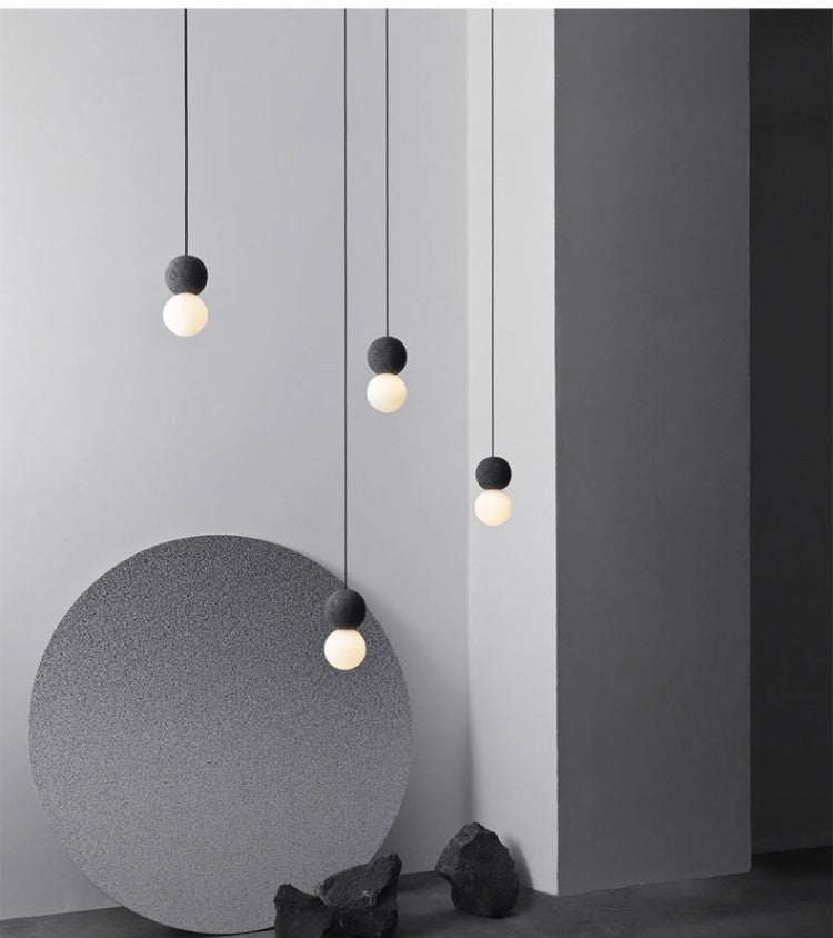 Einlichtzementrahmen Anhänger Licht moderne Anhängerbeleuchtung für Schlafzimmer