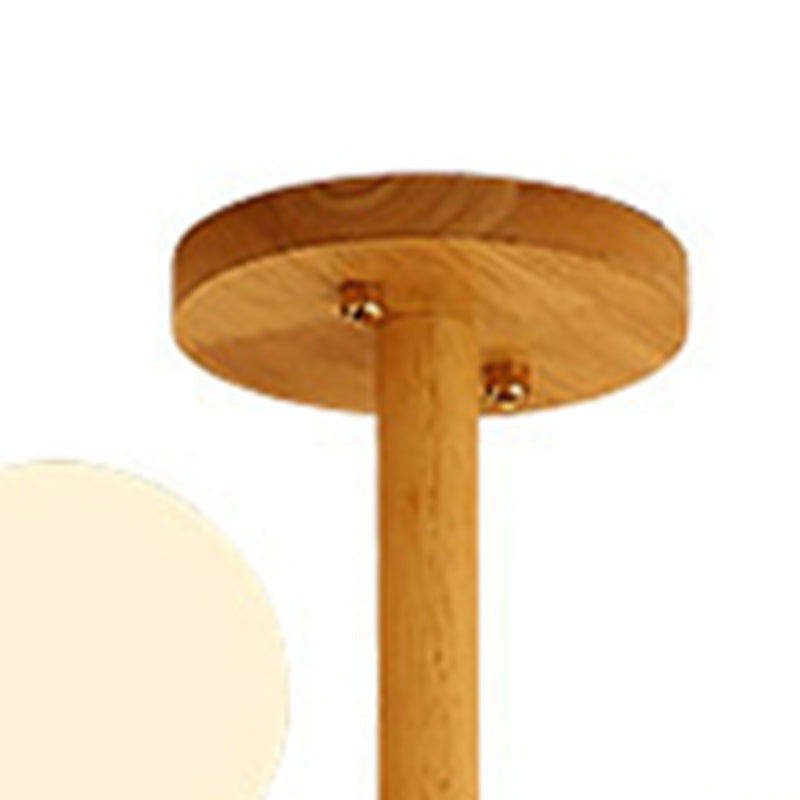 Creative Simplicity Wooden Pendant Lighting for Drawing Room Coffee Shop