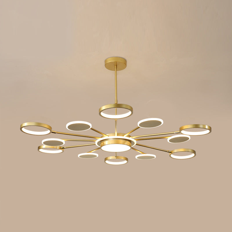 Eisenrahmen Kronleuchter Beleuchtungsbestand Moderner Kronleuchter anheizt Licht für Wohnzimmer