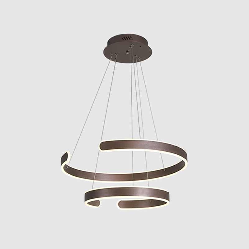 Kreative Einfachheit Multi-Layer-Anhänger Licht für Salon Café-Shop