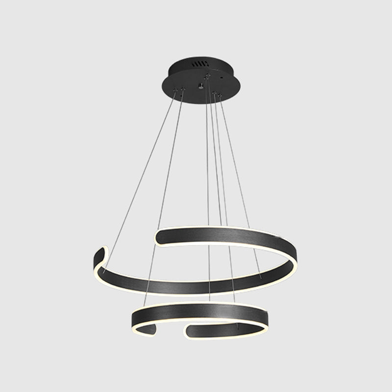 Kreative Einfachheit Multi-Layer-Anhänger Licht für Salon Café-Shop