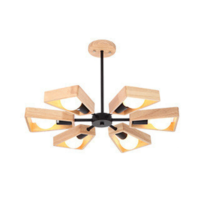 Living Room Japanese Style Chandelier Lighting Fixture Modern Chandelier Pendant Light