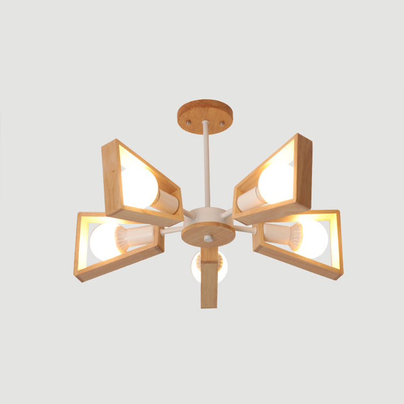 Living Room Japanese Style Chandelier Lighting Fixture Modern Chandelier Pendant Light