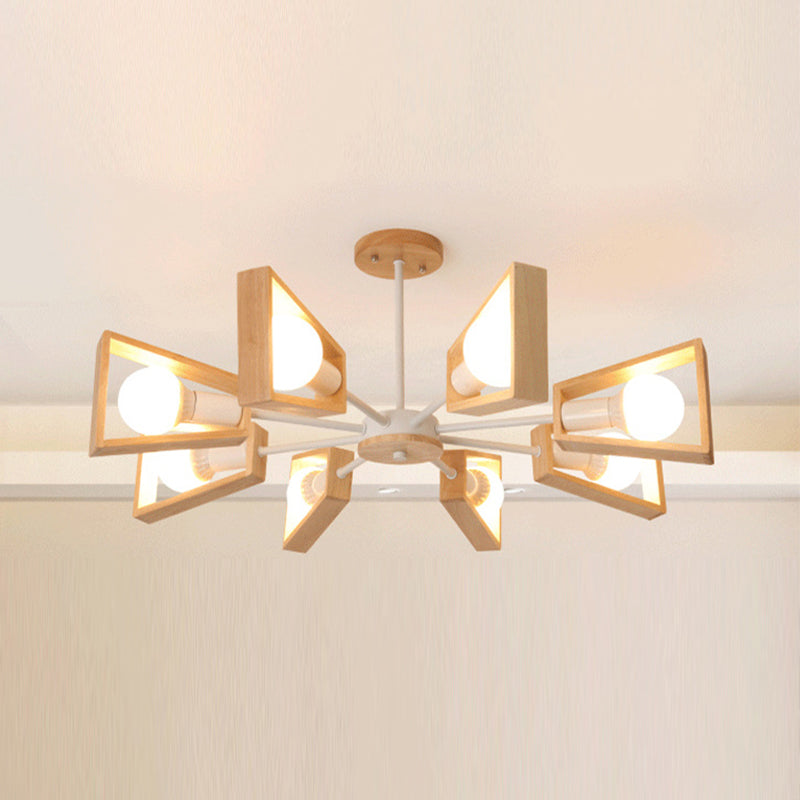 Living Room Japanese Style Chandelier Lighting Fixture Modern Chandelier Pendant Light