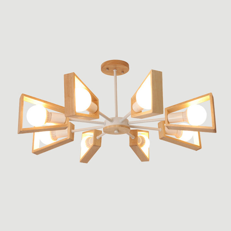 Living Room Japanese Style Chandelier Lighting Fixture Modern Chandelier Pendant Light