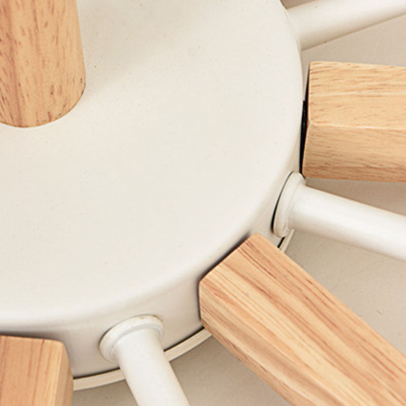 Creative Simplicity Wooden Pendant Lights for Drawing Room Coffee Shop