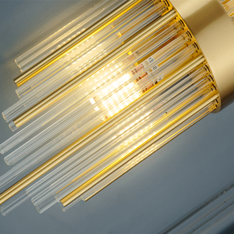 2 LA LA LA LUCCHI Crystal Fullo Scontro Scontro MOTORE UNICO MODERNO MOLTIRE LUME DELLA parete trasparente