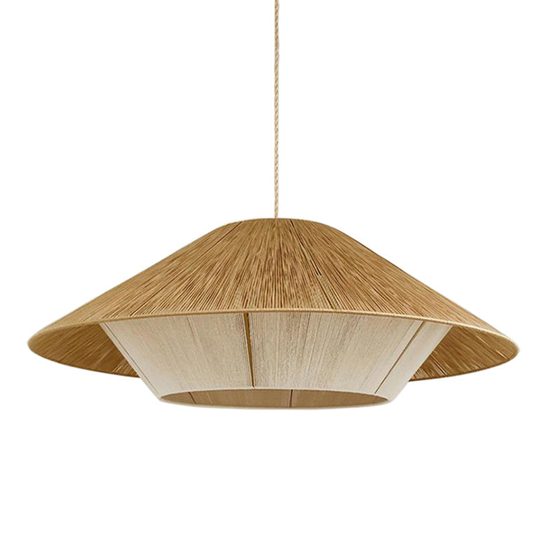 Untersuchungsraum hängend Deckenleuchte Rattan Deckenheizlicht mit 1 Licht