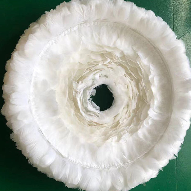 Lámpara de lámpara esférica lámpara moderna simplicidad de plumas de tono colgante para restaurante para restaurante