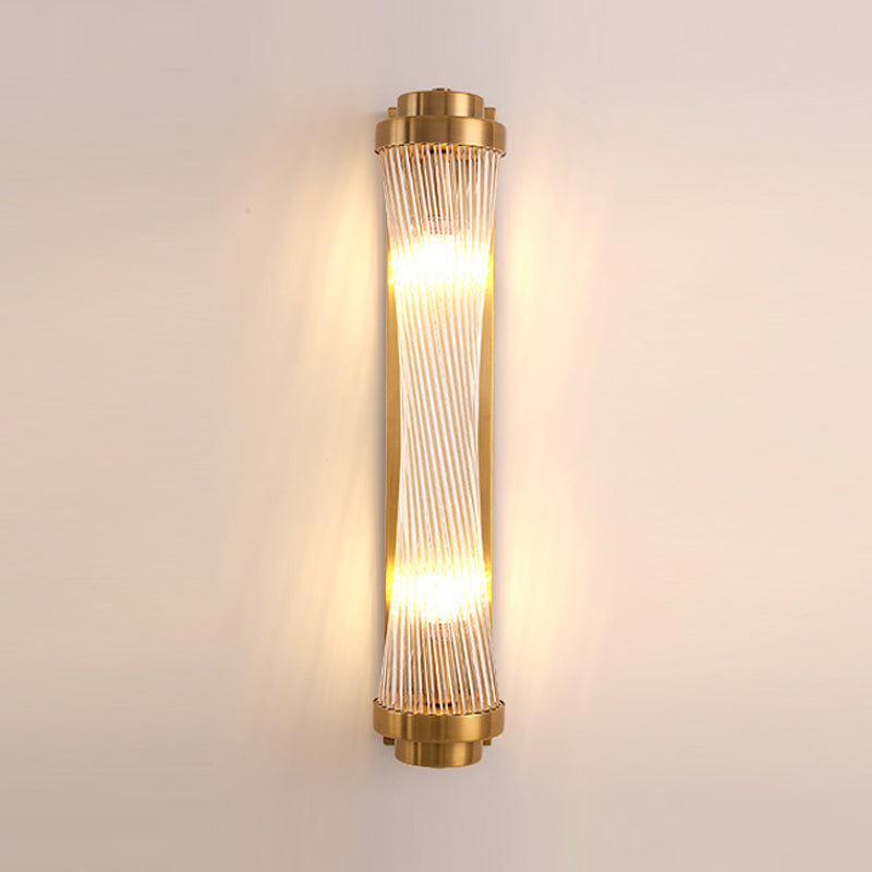 1/2 Heads Postmodern Wall Sconce Crystal Sconce Light Fixture for Living Room Bedroom