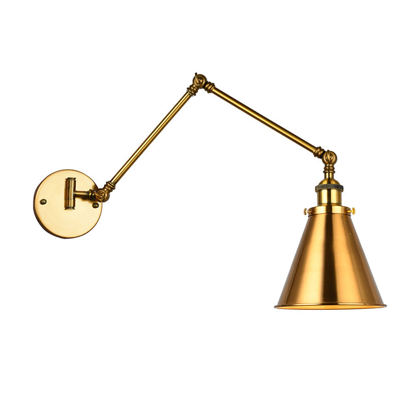Gold Finish Verstellbares Armwand Licht einfach