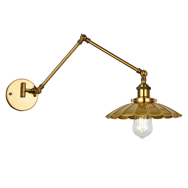 Gold Finish Verstellbares Armwand Licht einfach