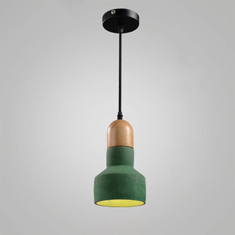 Lampada a ciondolo a testa di stile semplice moderno per soggiorno per la camera da letto del soggiorno