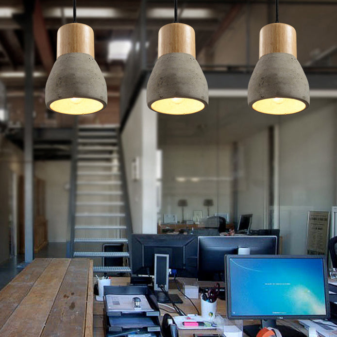 Lampada a ciondolo a testa di stile semplice moderno per soggiorno per la camera da letto del soggiorno