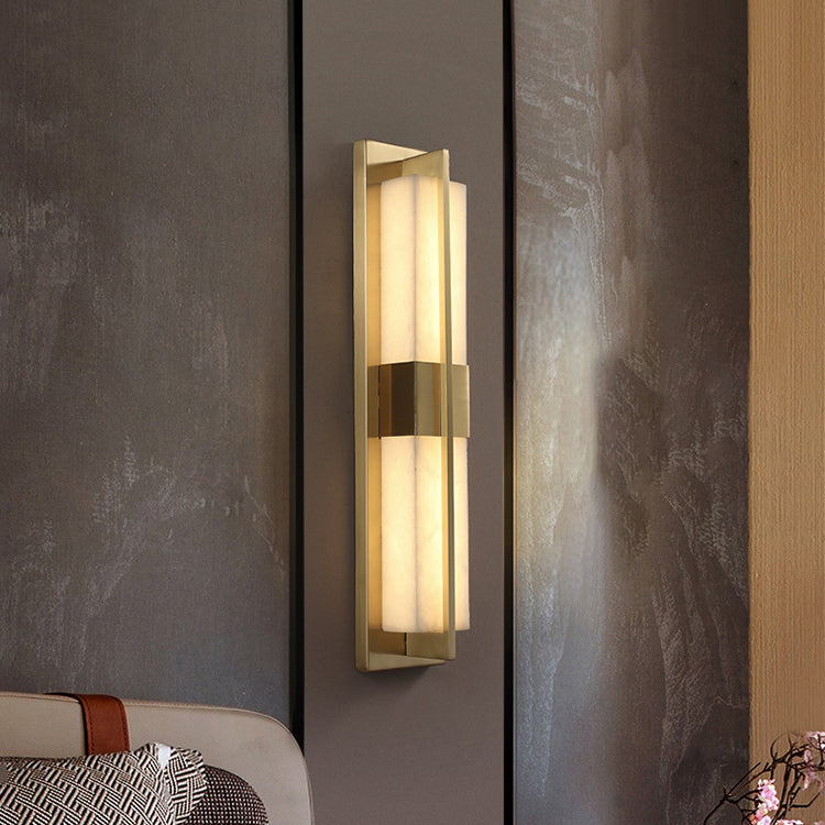 Moderner einfacher Stil Marmorwand Wandleuchte für Nachtkorridor und Treppe