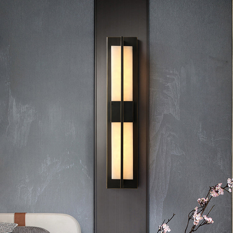 Moderner einfacher Stil Marmorwand Wandleuchte für Nachtkorridor und Treppe