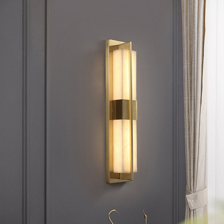 Moderner einfacher Stil Marmorwand Wandleuchte für Nachtkorridor und Treppe