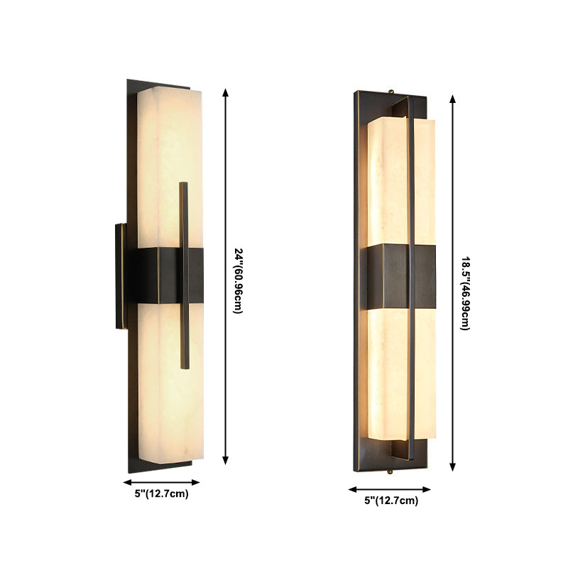 3 dimensioni per la luce opzionale di monte moderna a parete per parete in marmo per corridoio da comodino