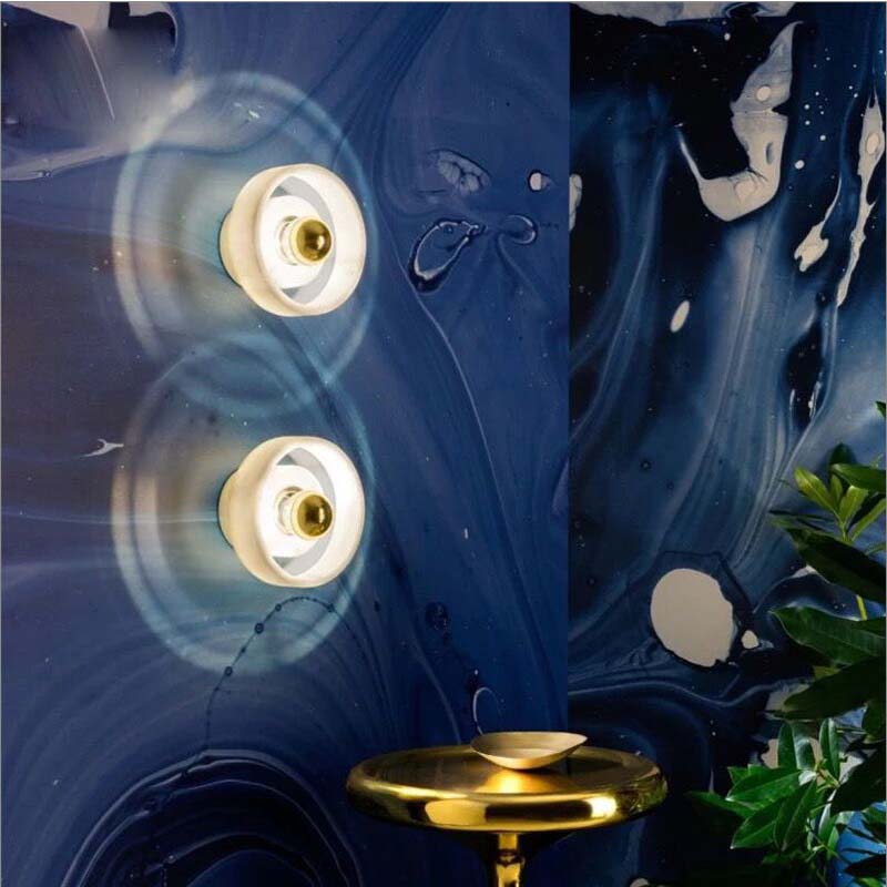 Bowl Wall Light Fixture Modern 1-Light White Wall Mounted Lamp for Restaurant