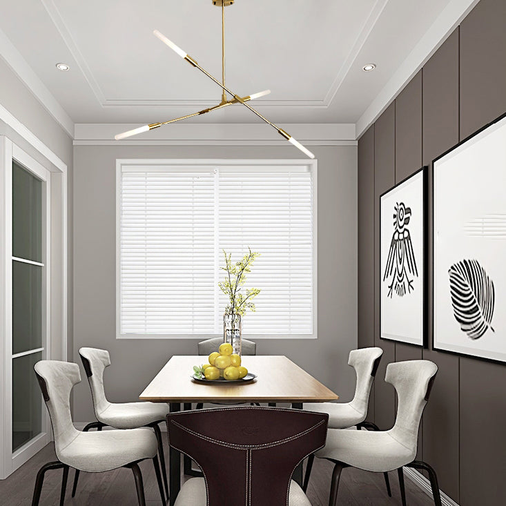 4 Glühbirnenmenge Optional moderner Kronleuchter Anhänger Licht für Wohnzimmer Ess Roo