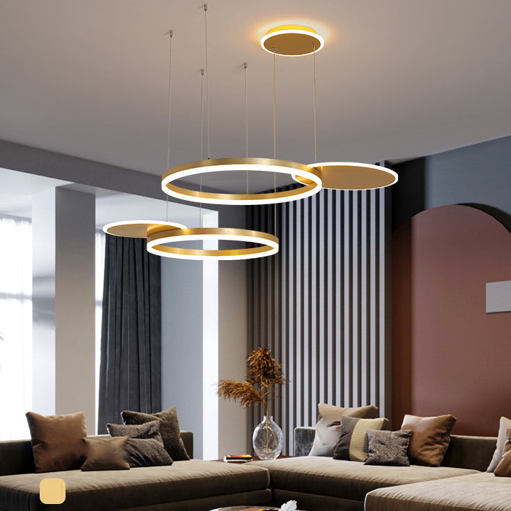 Moderner Stil mehrlicht LED-Lampendecke hängende Licht für Wohnzimmer