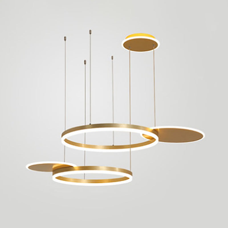 Moderner Stil mehrlicht LED-Lampendecke hängende Licht für Wohnzimmer