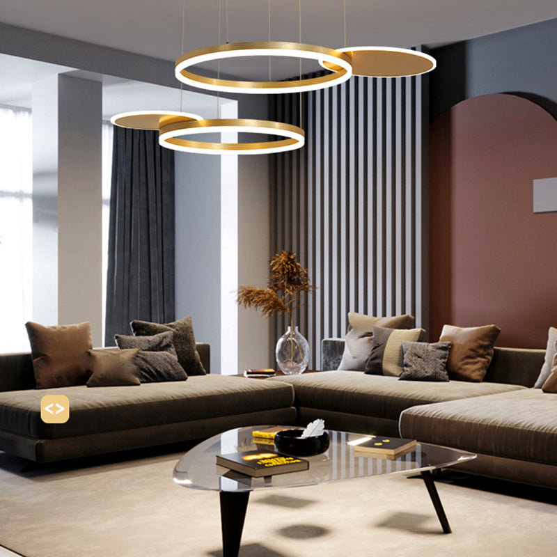 Moderner Stil mehrlicht LED-Lampendecke hängende Licht für Wohnzimmer