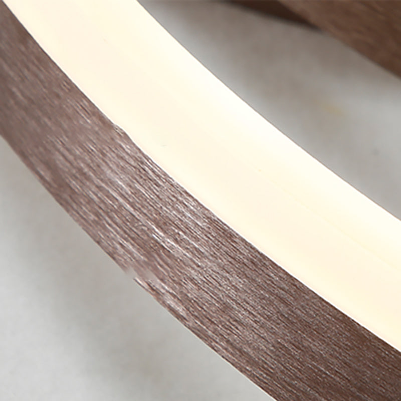 Zeitgenössische mehrschichtige Deckenhänge hängendes leichte geometrische Deckenleuchte für Esszimmer