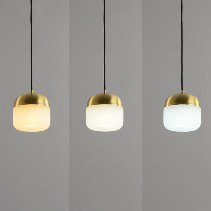 Techo de lámpara LED de mármol contemporánea para el comedor de la sala de estar