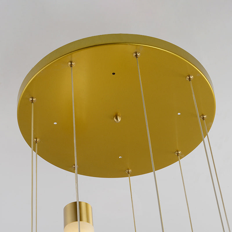 Techo de lámpara LED de mármol contemporánea para el salón de la sala de estar